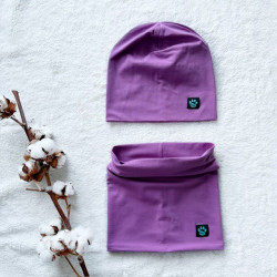 Detská čiapka fialová