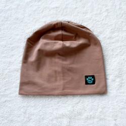 Detská čiapka kapučínová