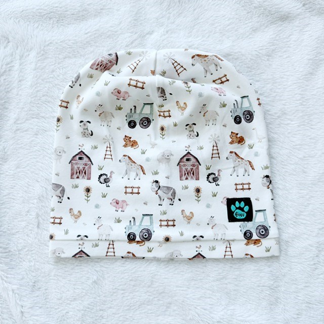 Detská jednovrstvová čiapka FARMA