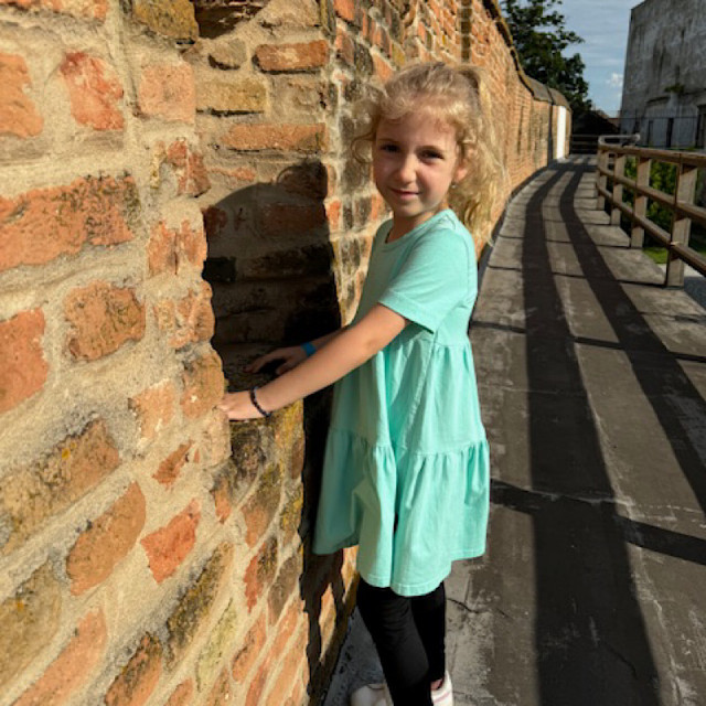 Detské volánové šaty