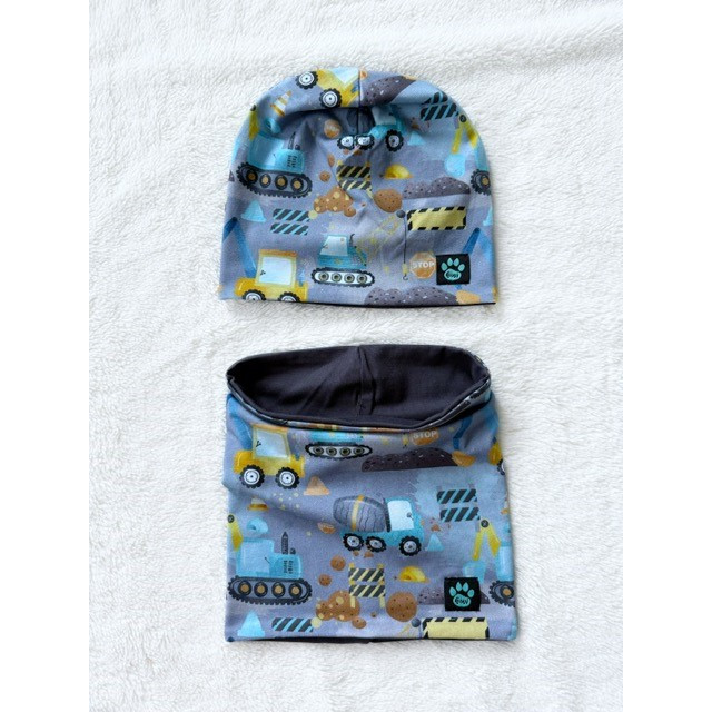 Detský nákrčník (tunel) STAVENISKO