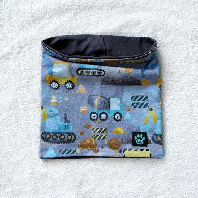 Detský nákrčník (tunel) STAVENISKO