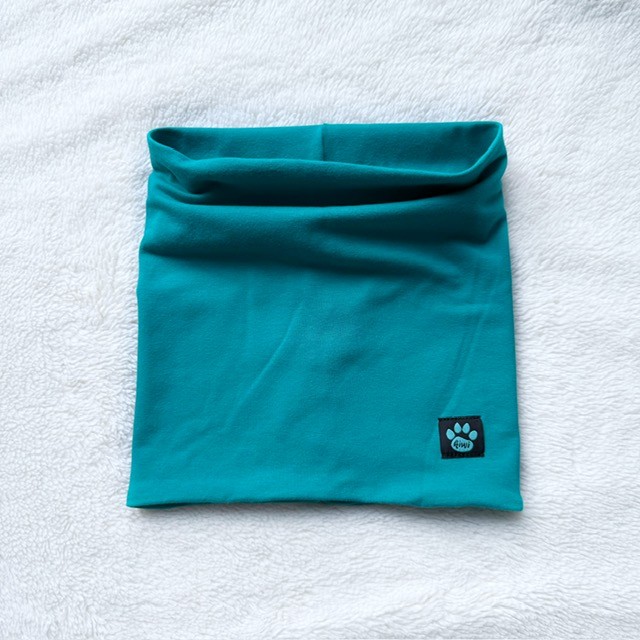 Detský nákrčník (tunel) tyrkysový