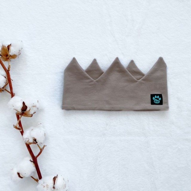 Detská korunka krémová