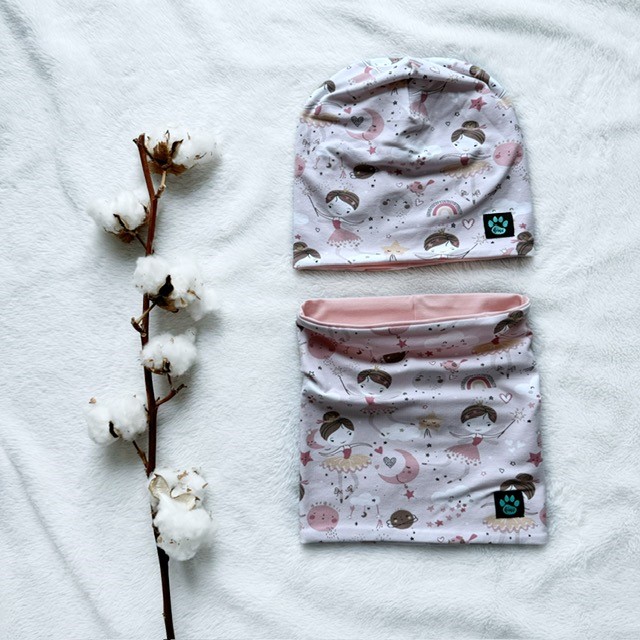 Detský nákrčník (tunel) BALETKY