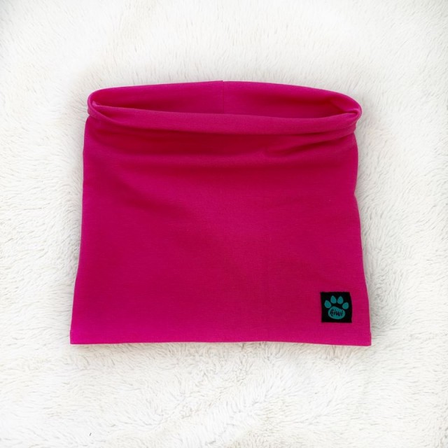 Detský nákrčník (tunel) cyklámenový