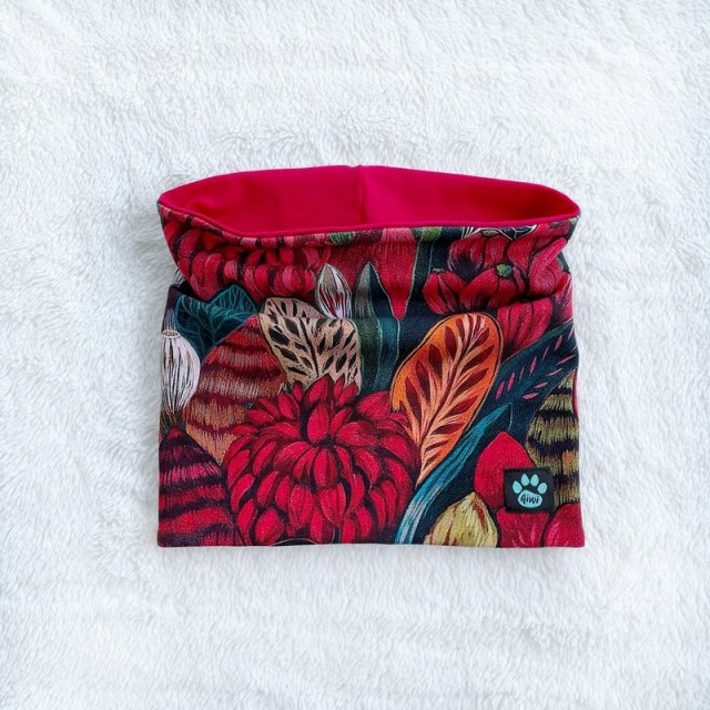 Detský nákrčník (tunel) KVETY