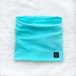 Detský nákrčník (tunel) mentolový