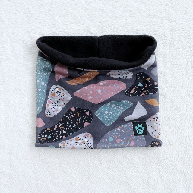 Detský zateplený nákrčník (tunel) GEO TVARY