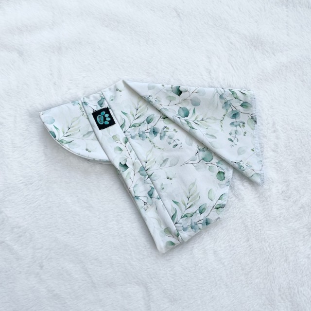 Detská letná šatka so šiltom EUKALYPTUS