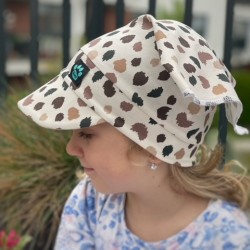 Detská letná šatka so šiltom FLIAČIKY