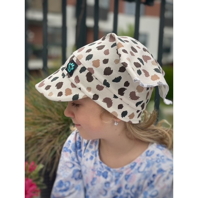 Detská letná šatka so šiltom FLIAČIKY