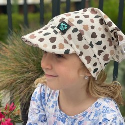 Detská letná šatka so šiltom FLIAČIKY