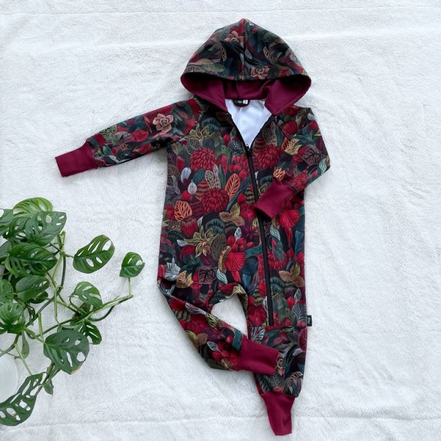 Detský softshellový overal KVETY